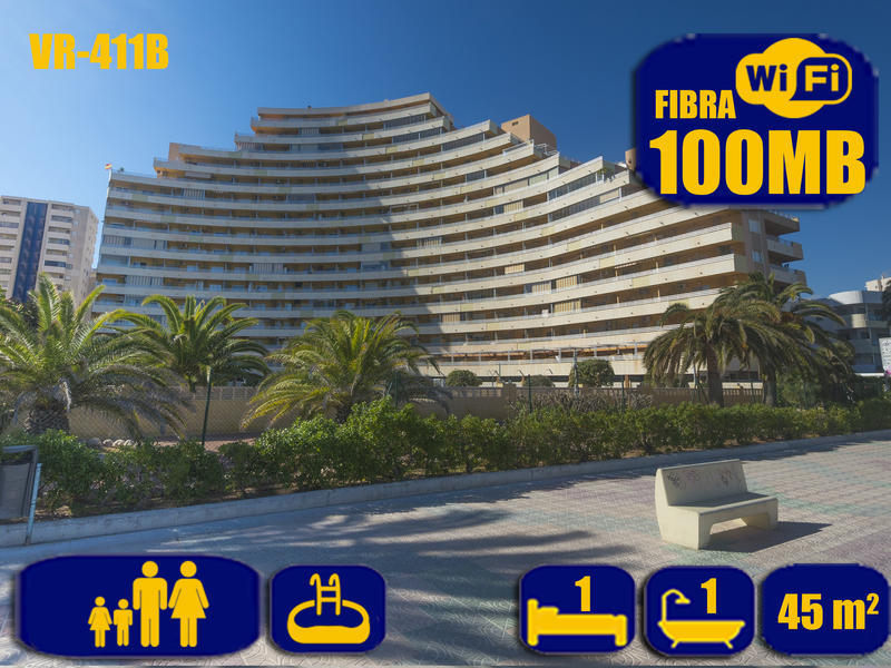 Apartamento con aire acondicionado -
                                      Calpe -
                                      1 dormitorios -
                                      3 ocupantes